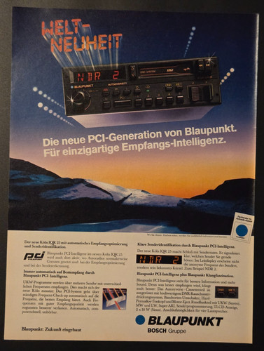 Blaupunkt bosch auto radio - bosch,