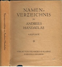 Buch: Namen-Verzeichnis zu