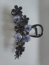 Haarklammer spange blau - blau,