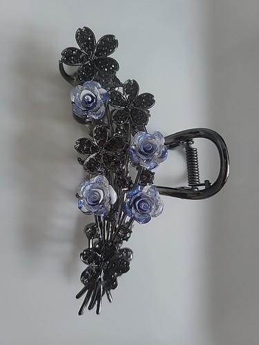 Haarklammer spange blau - spange,