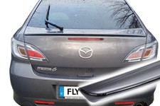 Facelift Tuning Spoiler Schwarz passend für Mazda 6 mit Abrisskante