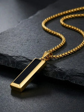 Halskette Edelstahl 18K