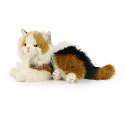 Kuscheltier katze dreifarbig - katze,