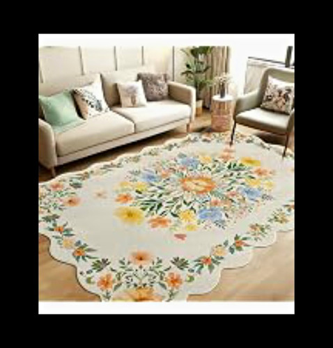 Teppich blumenmuster floral - teppich,