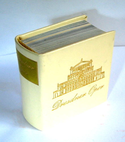 Minibuch leder dresden - minibuch,