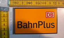 Aufkleber "DB - BahnPlus", 80er Jahre