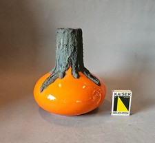 vintage Fat Lava Keramik Vase ROTH WGP fatlava 60er 70er Jahre orange 70s