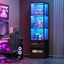 Eckvitrine,Acryl Vitrine mit