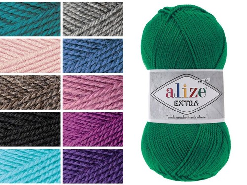 Alize extra 100 polyacryl - alize, 100%