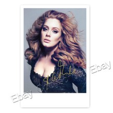 Adele - Great Singer , Actress - Autogrammfotokarte [AK4]