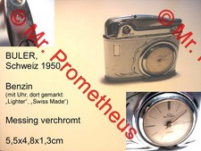 Feuerzeug mit Uhr, BULER