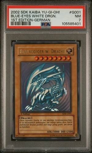 Yugioh karte blauäugiger - karte,