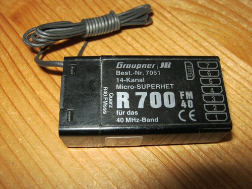 Empfänger graupner 700 - empfänger,