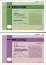 4 x PHOENIX AG Blanketten 1996 Hamburg Harburg Wien Firestone Reithoffer Reifen