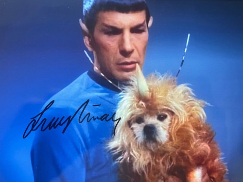 Leonard nimoy signed - leonard, (†)