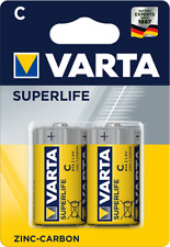 5 x 2er Blister Varta SuperLife Baby C MN1400 R14 LR14 1,5V Zink-Kohle Batterien