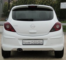 Heckansatz für Opel Corsa D OPC VXR Design Ansatz Heckspoiler GSI Vorfacelift