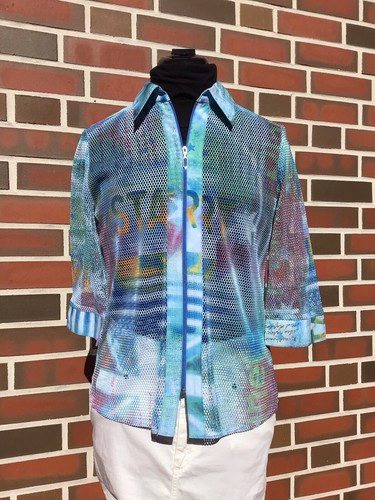 Chicc shirt bluse netz - chicc,