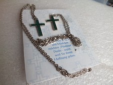 Modeschmuck -Die Lakota Kinder Pilamaya - Danke - 2 Halsketten mit Kreuz - MG 54