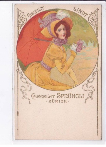Reklame lindt schokolade - lindt,