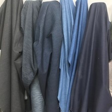 EXTRA BREIT Baumwolle DENIM Stoff Polster Taschen Kleidung Kleid Röcke Shorts 72"