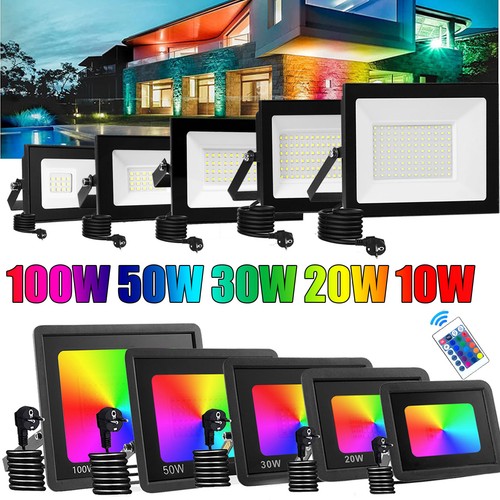 Rgb led fluter 100w außen - rgb,