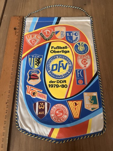 Ddr fußball oberliga wimpel - fußball,