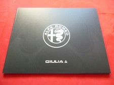 ALFA ROMEO Giulia Typ 952 Quadrifoglio Prospekt Brochure Depliant Folleto 2016