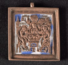 Alte russische Ikone 18-19