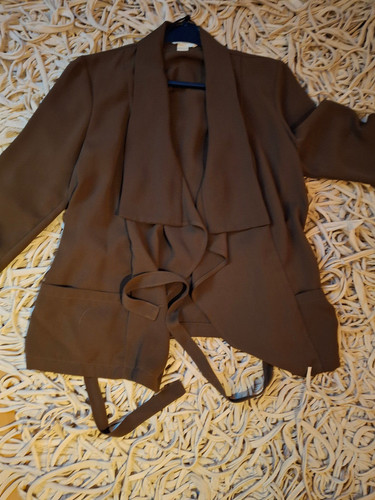 Blusenjacke 36 olive - blusenjacke, gr.36