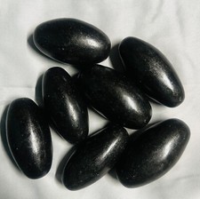 3” Black Shiva Lingam stone
