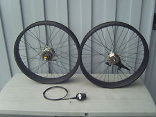 Cruiser Laufradsatz 24 Zoll  80/80mm Shimano schwarz Nexus 8gang Rücktritt   *