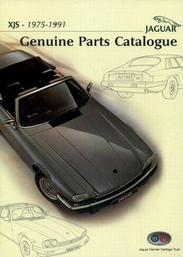 Xjs jaguar teile manuell buch - teile,