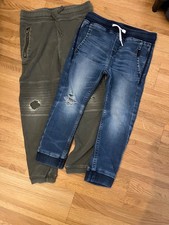 Kinder Hosen  junge Gr. 104,116 Grün und Blau