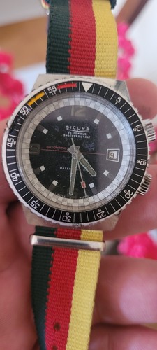 Vintage taucheruhr sicura - sicura, by