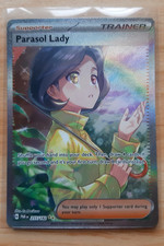 Parasol Lady Paradox Rift Englisch NM Fullart Trainer Pokemon