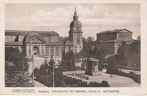 Darmstadt museum - ak, darmstadt.