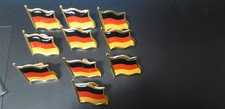 10 Pins Anstecker Broschen BRD Deutschland Fahne Flagge NEU OVP