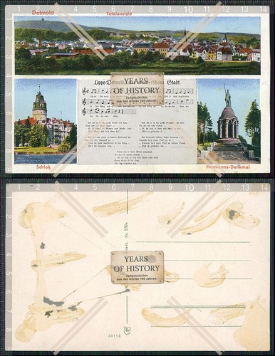 Lippe detmold eine - ak,