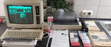 Schneider PCW 8256 Amstrad Joyce Komplett Set, Computer  PC Drucker,Tastatur