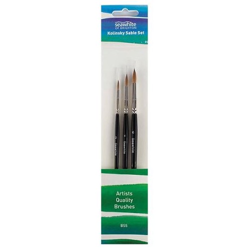 Seawhite kolinsky sable brush - seawhite,