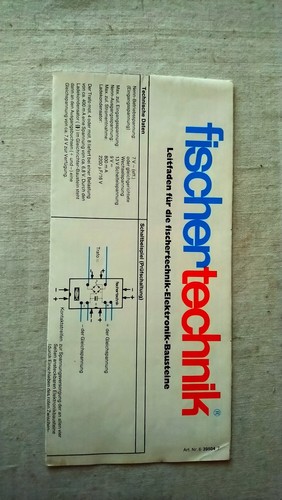 Fischertechnik bauanleitung - fischertechnik,