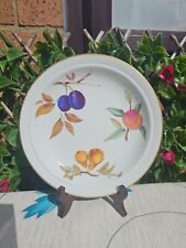 Royal Worcester 1961 Evesham Gold runder tiefer Teller Geschirrofen zu Tisch 8"