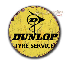 DUNLOP TYRE SERVIC  Wanduhr