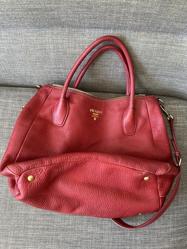 Prada vitello daino leder - daino,