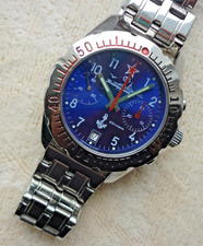 Vostok/Boctok Chronograph Uhrenwerk 3133 Komandirskie seltenes Modell