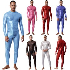 Herren glänzender einteiler - herren,