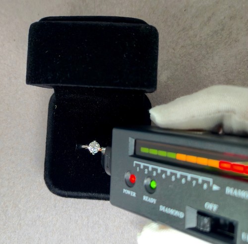 Moissanite ring verstellbar - ring,