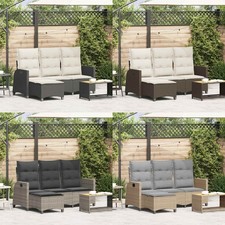Gartensofa L-Form Kissen