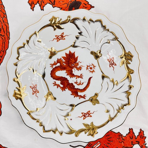 Porzellan roter drache ming - roter,